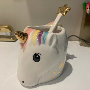 Ceramic Unicorn Mug with Star Stirrer